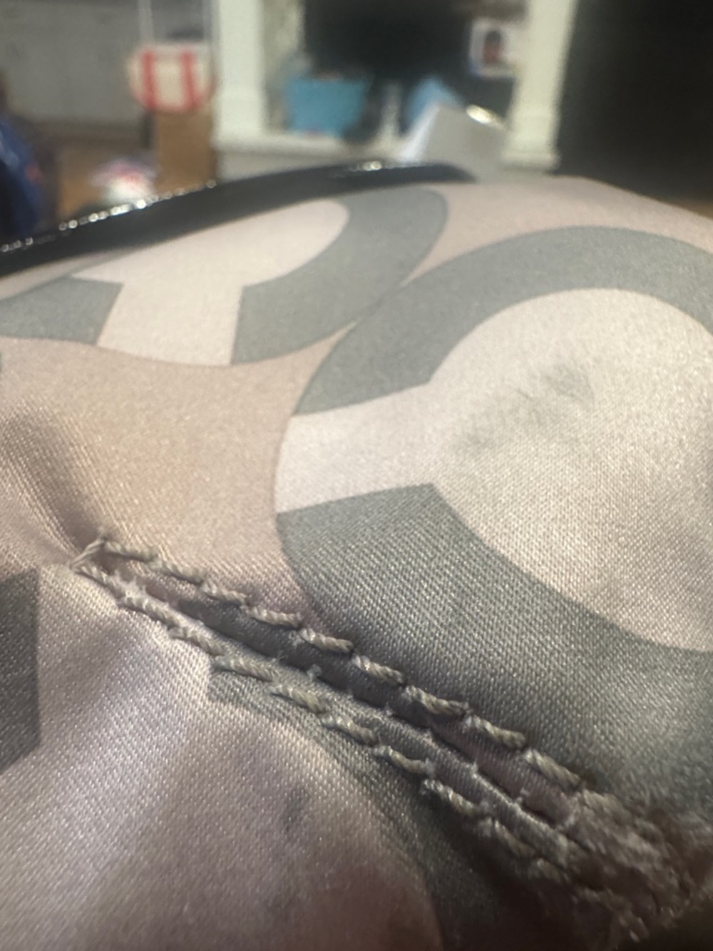 Coach Purple, Black and Gray Signature Shoulder Bag - Picture 7 of 16